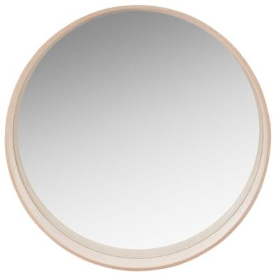 Miroir rond beige D70 | Maisons du Monde