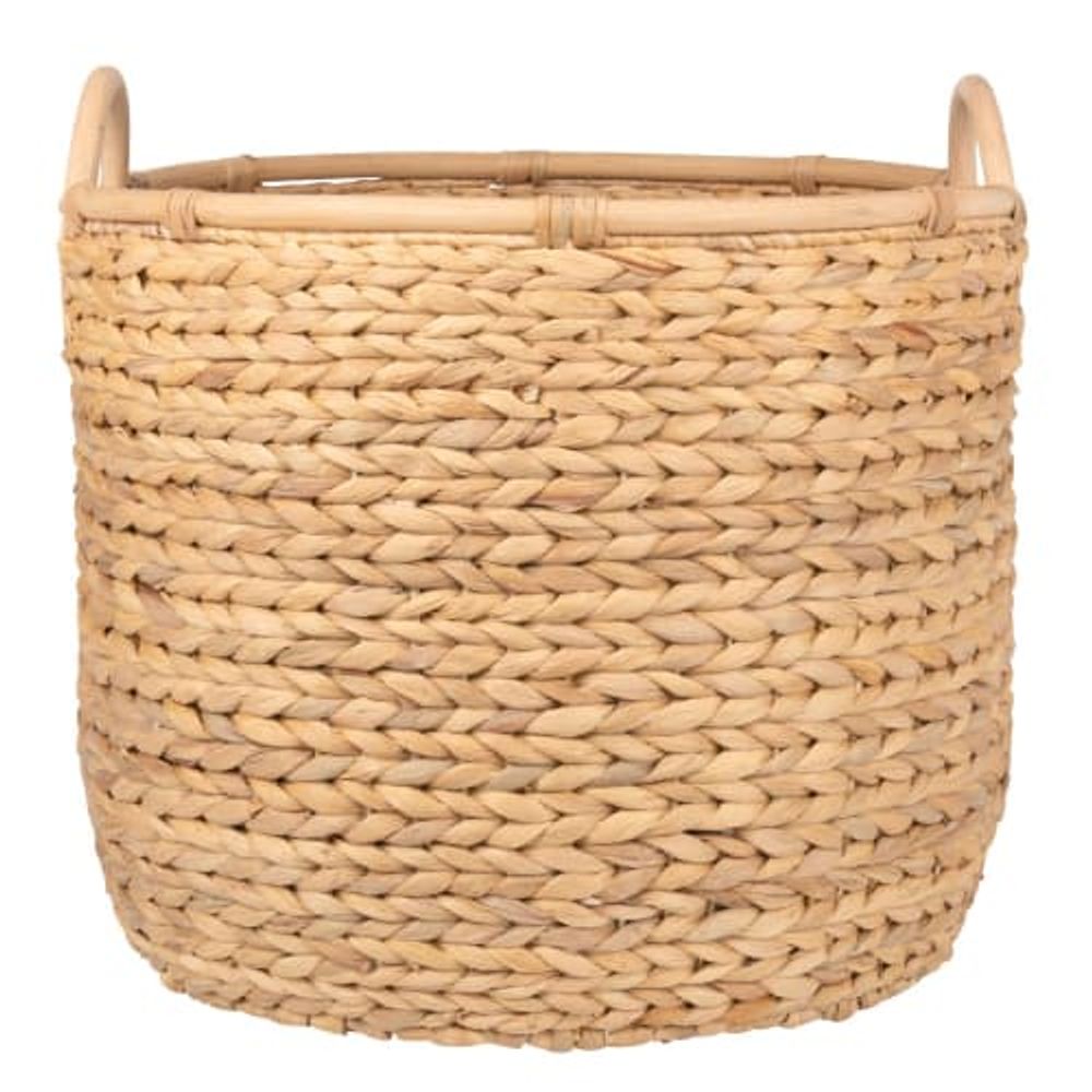 Panier en fibre végétale tressée | Maisons du Monde