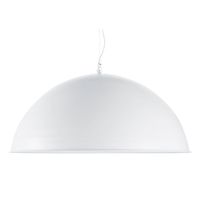 Suspension abat-jour XXL en métal blanc | Maisons du Monde