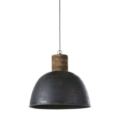 Suspension en manguier et métal effet vieilli D51 | Maisons du Monde