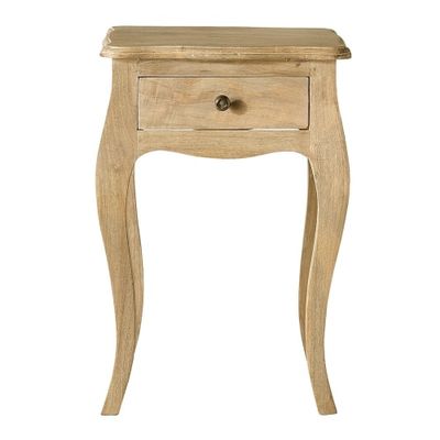 Table de chevet 1 tiroir en manguier et acacia | Maisons du Monde