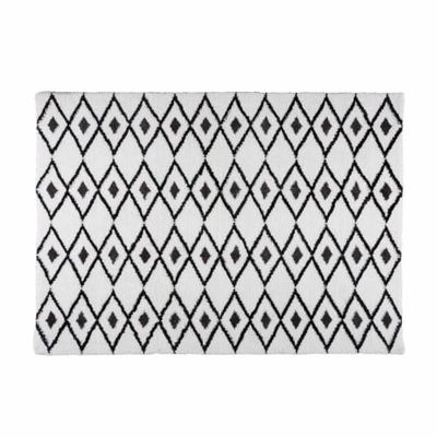 Tapis berbère noir et blanc 140x200 | Maisons du Monde