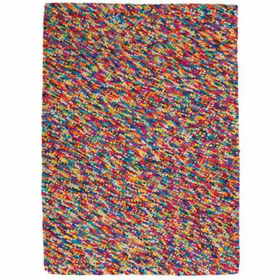 Tapis en laine multicolore 140 x 200 cm | Maisons du Monde