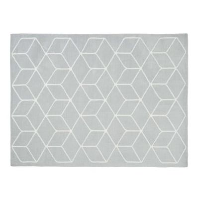 Tapis motifs gris et blancs 140x200cm | Maisons du Monde