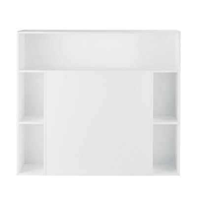 Tête de lit 90/140 blanche avec rangements | Maisons du Monde