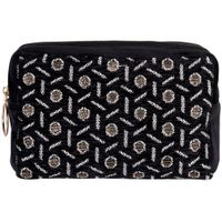Trousse noire et dorée à motifs | Maisons du Monde