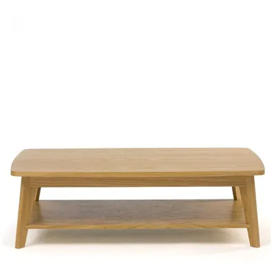 Table basse 2 plateaux bois clair KENSAL