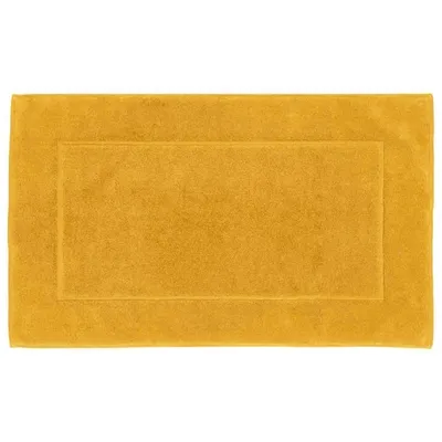 Grand tapis de bain zéro twist 1000gr/m²  safran  60x100 cm SENSOFT