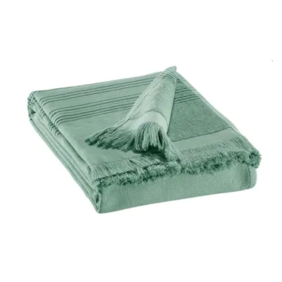 Drap hammam  en coton sauge 90 x 180 CANCUN