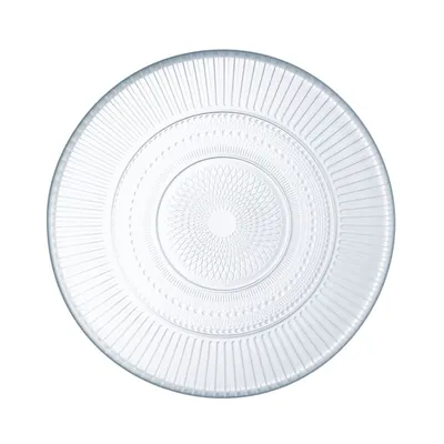 Assiette à dessert en verre D19cm LOUISON