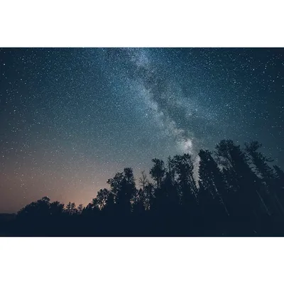 Photographie d'art des BestJobers 30x45 cm sur alu NUIT ÉTOILÉE