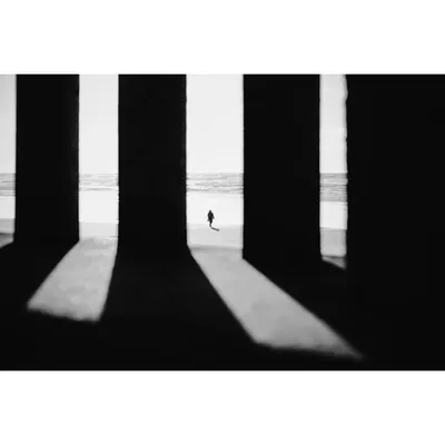 Photographie d'art d'Alexandre Lawniczak 30x45 cm sur plexi ENTRE OMBRE ET LUMIERE