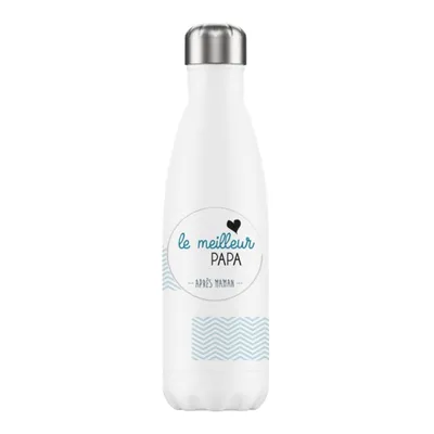Bouteille isotherme en inox le meilleur papa 500ml PAPA