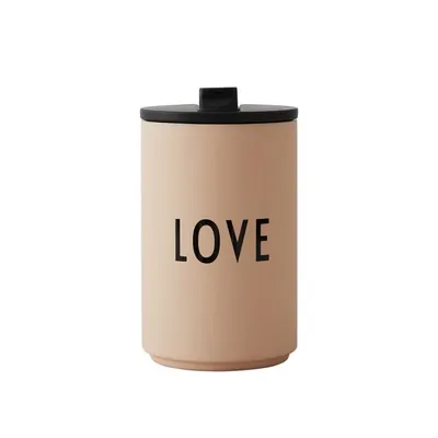 Mug thermos beige love 0,35L LOVE