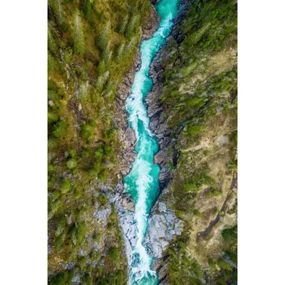 Tableau sur verre petit canyon 45x65 cm NATURE EVASION