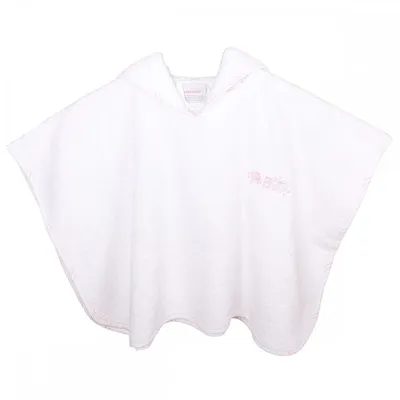 Poncho de bain 2- ans alphabet rose ALPHABET ROSE