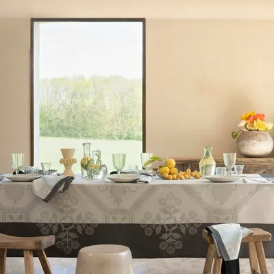 Nappe en coton horizon 175 x 175 HACIENDA