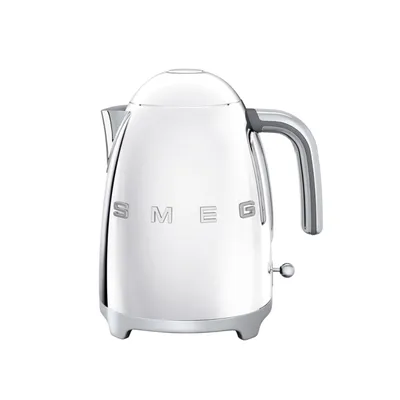 Bouilloire   1,7 l chrome en inox  blanc ANNÉES 50