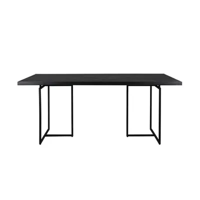 Table design en bois noir CLASS