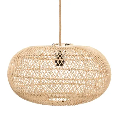 Abat-jour en rotin naturel 50x35 WHOLLY