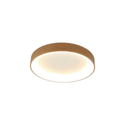 Plafonnier led impression bois NIKO