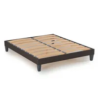 Ensemble  160x200  Matelas Ressorts + Sommier Bois DIVIN