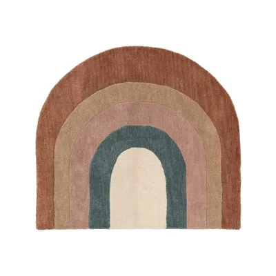Tapis enfant multicouleur 105x120 RAINBOW