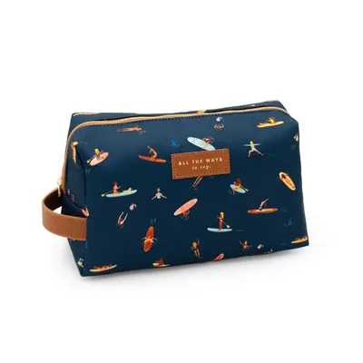 Trousse de toilette motif Filles & Paddle FILLES & PADDLE