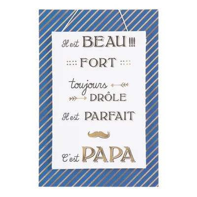 Carte Fête Des Pères - Papa Parfait