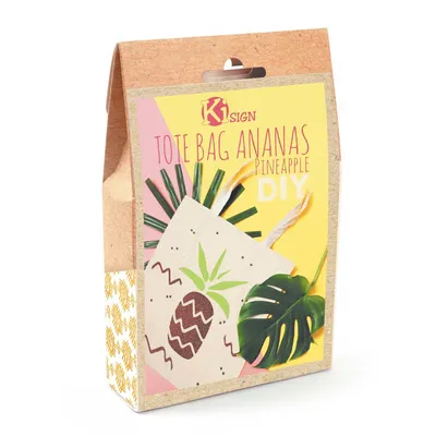Kit DIY Tote Bag Ananas