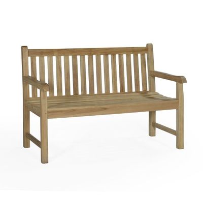 Banc de jardin en teck massif L130 | Maisons du Monde