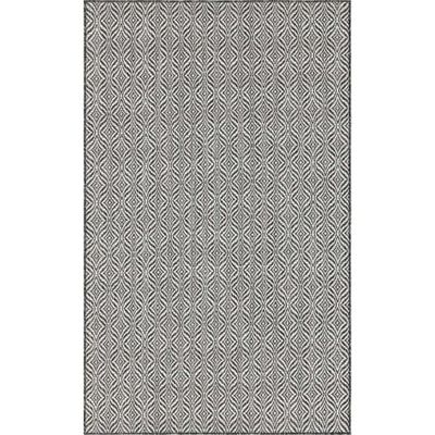 Tapis intérieur extérieur noir 67x180 | Maisons du Monde