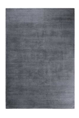 Tapis tufté mèches hautes gris foncé doux 170x120 | Maisons du Monde