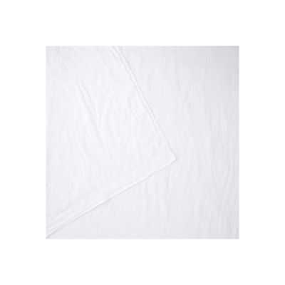 Drap plat satin Blanc 180 x 290 cm | Maisons du Monde