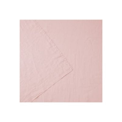 Drap plat 100 % Lin Rose 270 x 300 cm | Maisons du Monde
