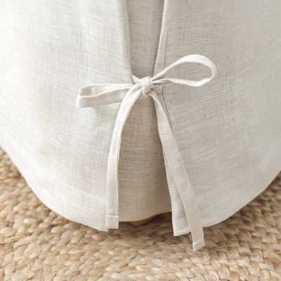 Cache sommier Lin Beige x 200 cm | Maisons du Monde