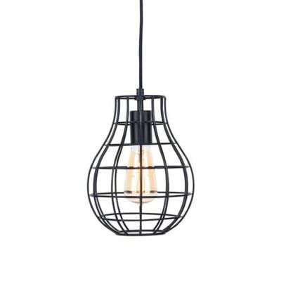 Suspension métal noir H26cm | Maisons du Monde
