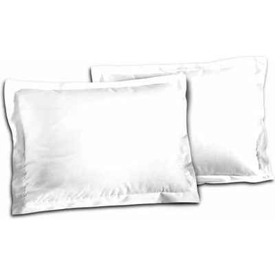 Taie d'oreiller oeko-tex® coton blanc 50x70 cm | Maisons du Monde