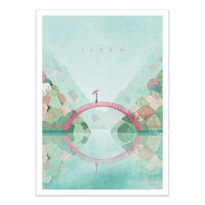 VISIT JAPAN VERSION 2 -  Affiche d'art 50 x 70 cm | Maisons du Monde