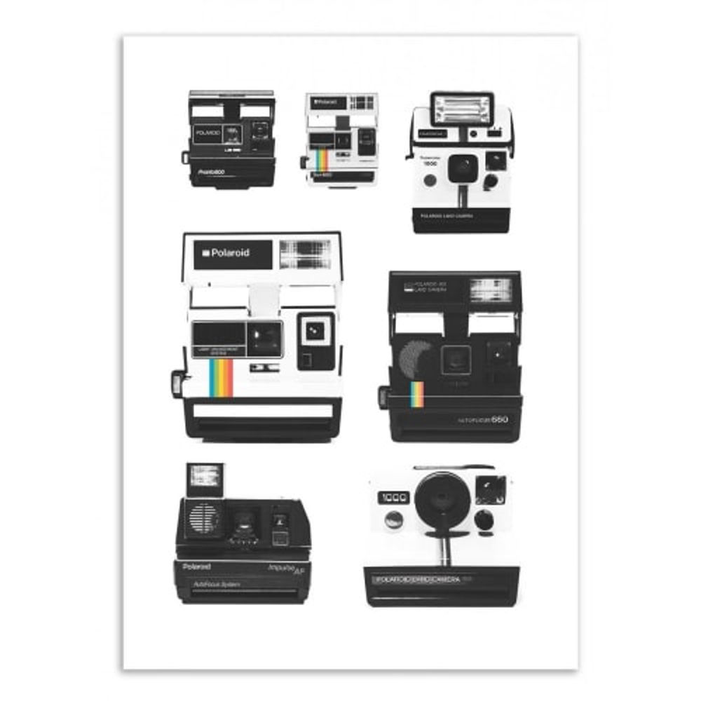 INSTANT CAMERA COLLECTION -  Affiche d'art 50 x 70 cm | Maisons du Monde