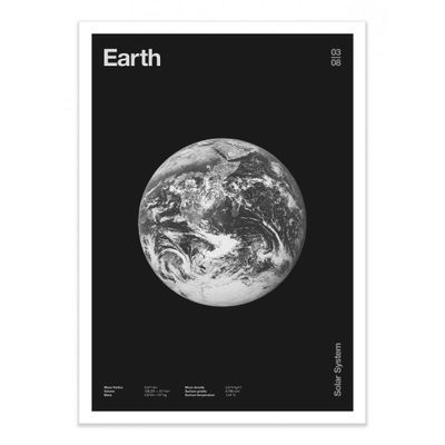 EARTH -  Affiche d'art 50 x 70 cm | Maisons du Monde