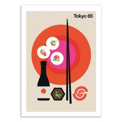 TOKYO 65 -  Affiche d'art 50 x 70 cm | Maisons du Monde