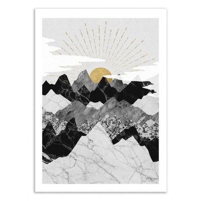 SUN RISE -  Affiche d'art 50 x 70 cm | Maisons du Monde