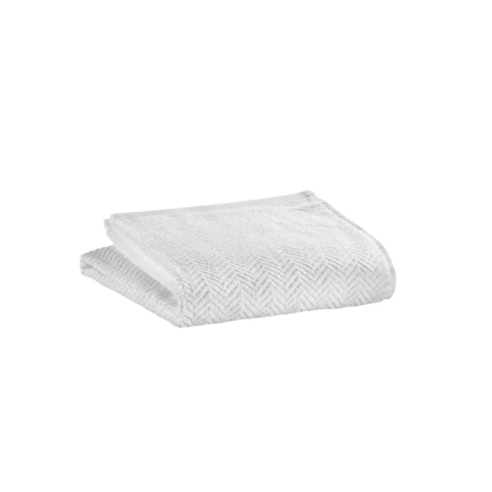 Drap de bain en coton neige 100 x 180 | Maisons du Monde