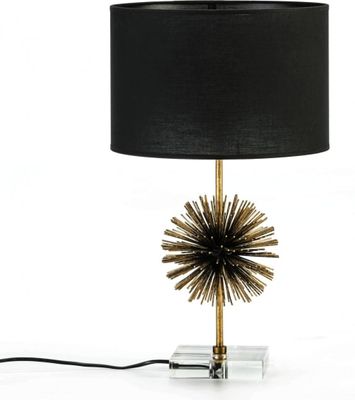 Lampe de table sans abat-jour design couleur dorée | Maisons du Monde