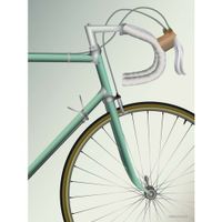 Affiche murale bicyclette 50x70 cm | Maisons du Monde