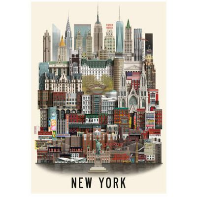 Affiche murale New York 50x70cm | Maisons du Monde