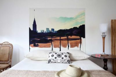 Tête de lit en tissu sans support en bois 160*125 cm | Maisons du Monde