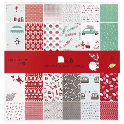 Set de papiers imprimés de Noël | Maisons du Monde