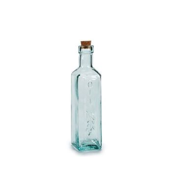 Huilier en verre recyclé avec bouchon en liège 230ml | Maisons du Monde